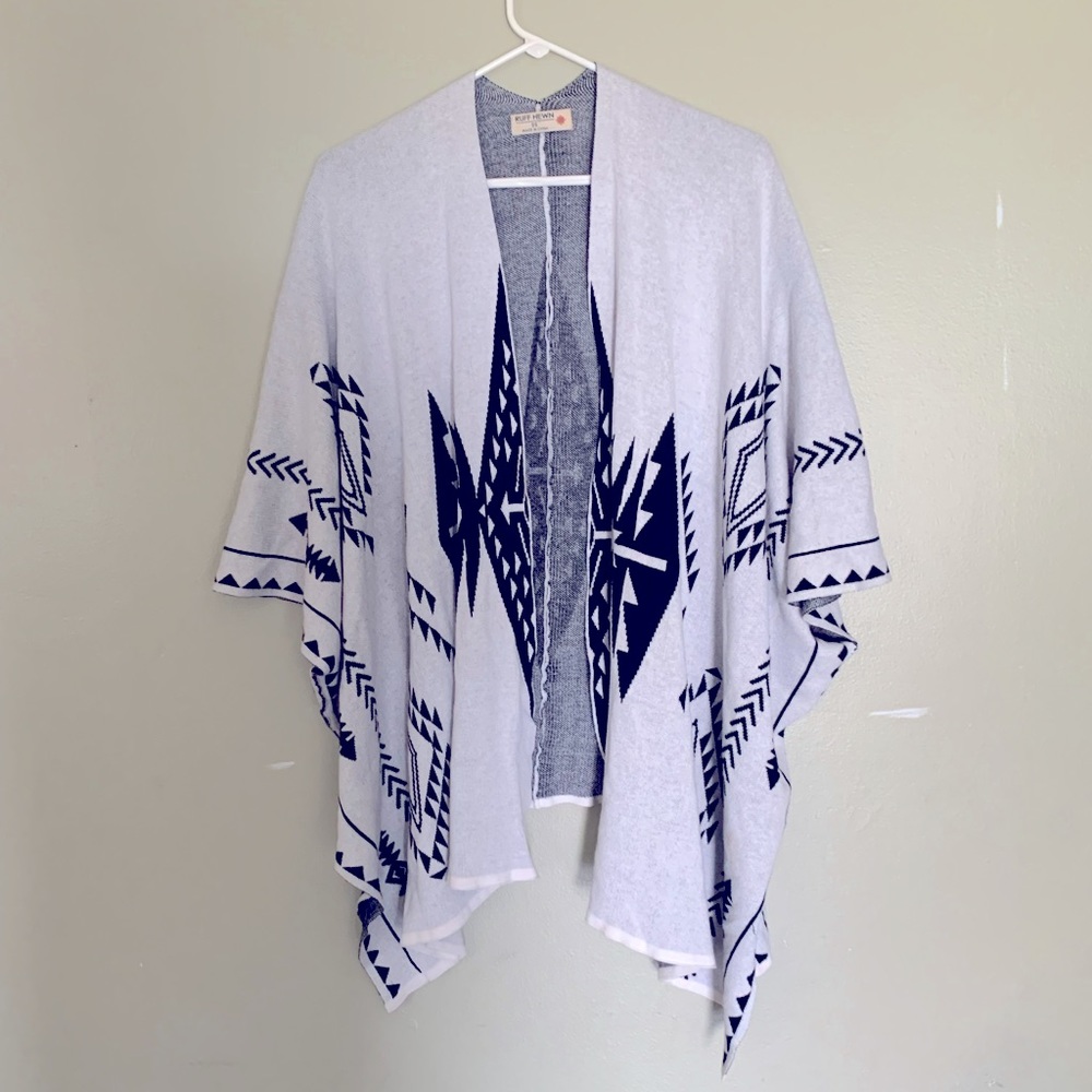 Unique design poncho